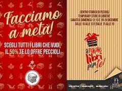 Facciamo a metà . Scegli tutti i libri che vuoi il 50% te lo offre Peccioli