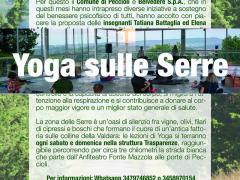 Yoga sulle Serre